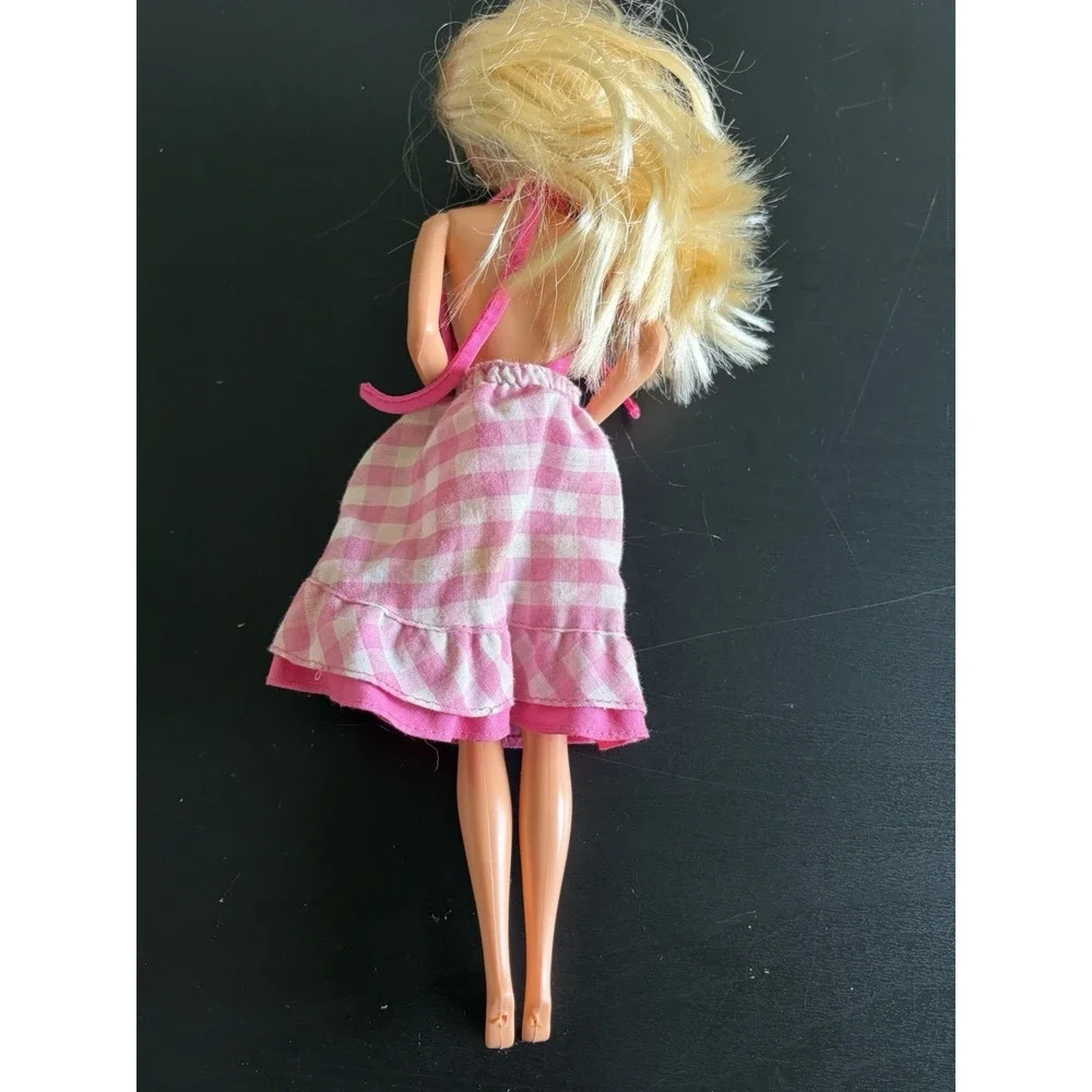 Vintage 1991‎ Mattel Barbie Doll Torand Head Pink My First Dress